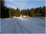 Forestry cottage Rovtarica - Gladki vrh (Ratitovec)